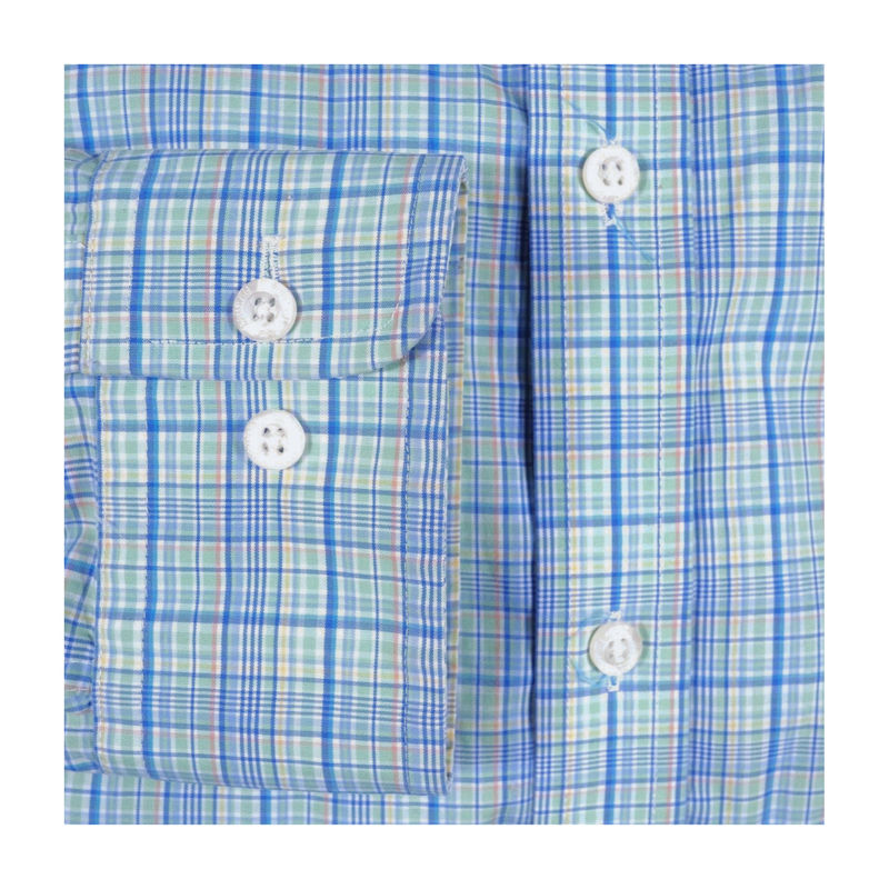 Ralph Lauren Green/Multicolored Buttondown Shirt