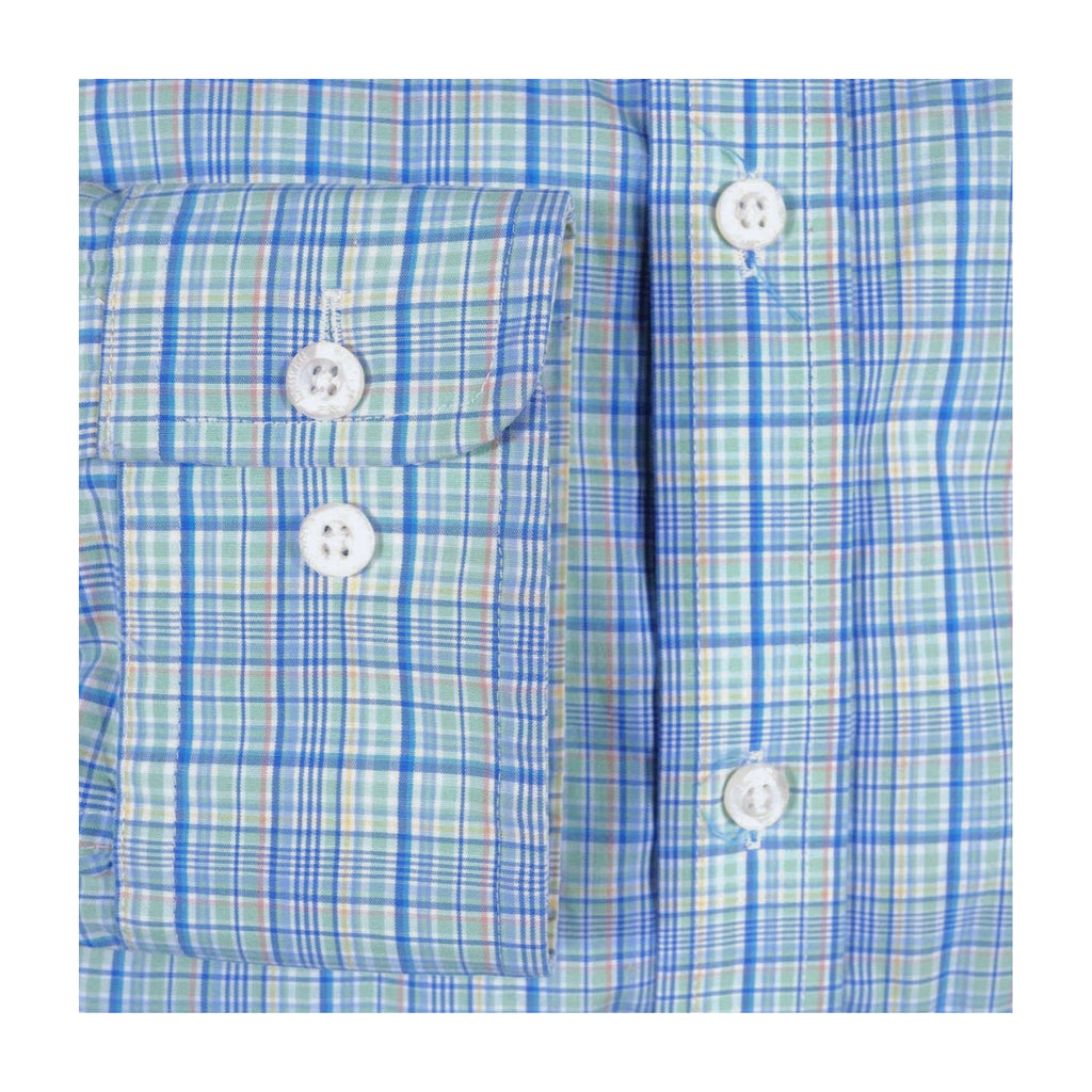 Ralph Lauren Green/Multicolored Buttondown Shirt