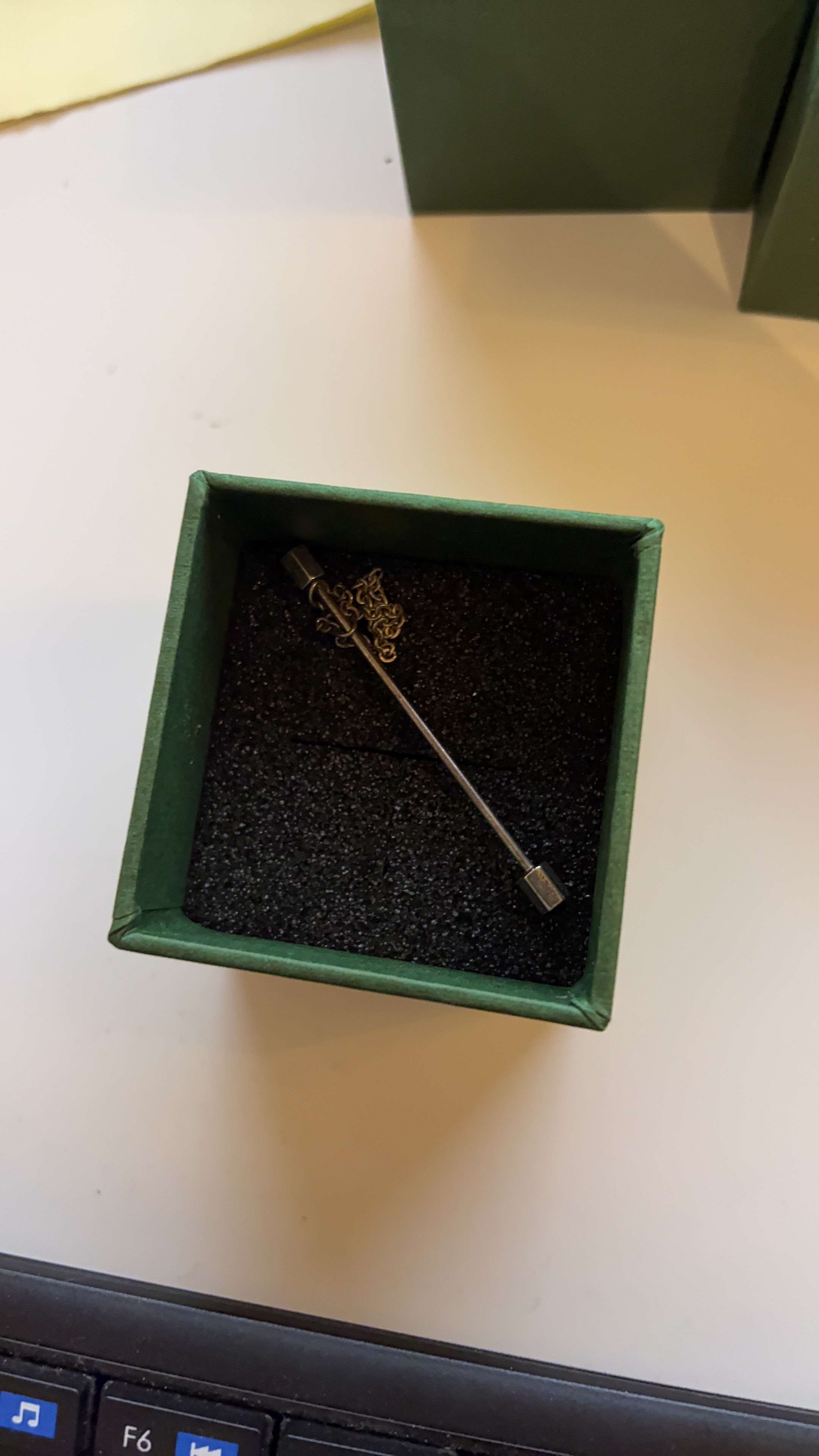 Tie Pin with Chain