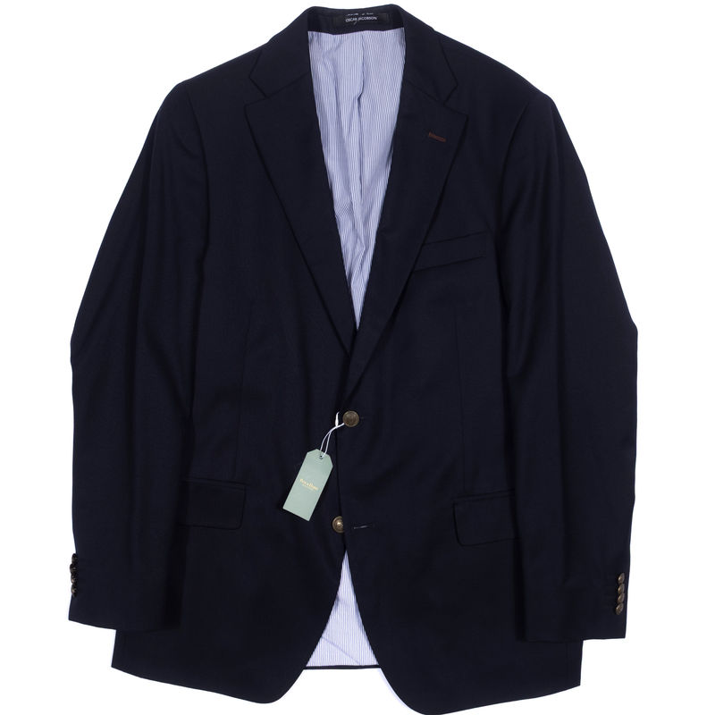 Oscar Jacobson Navy Sport Coat