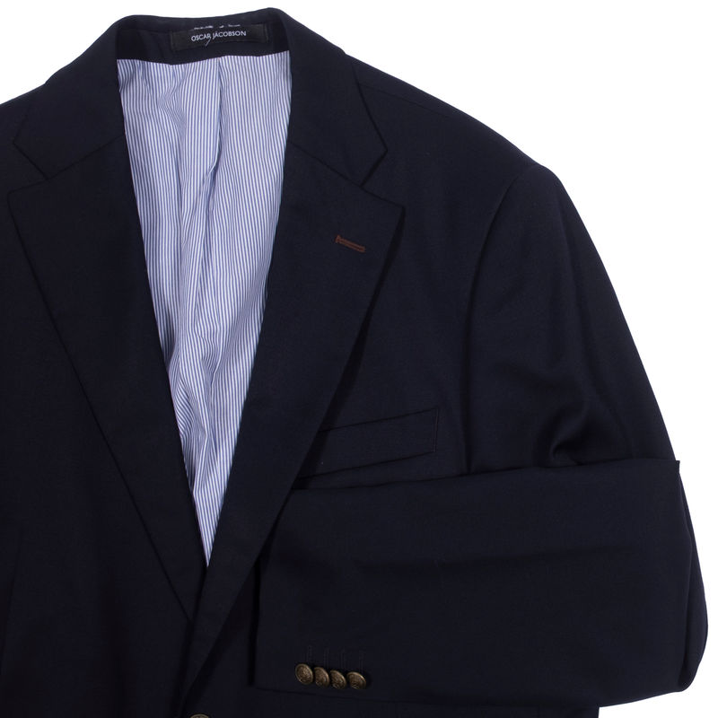 Oscar Jacobson Navy Sport Coat