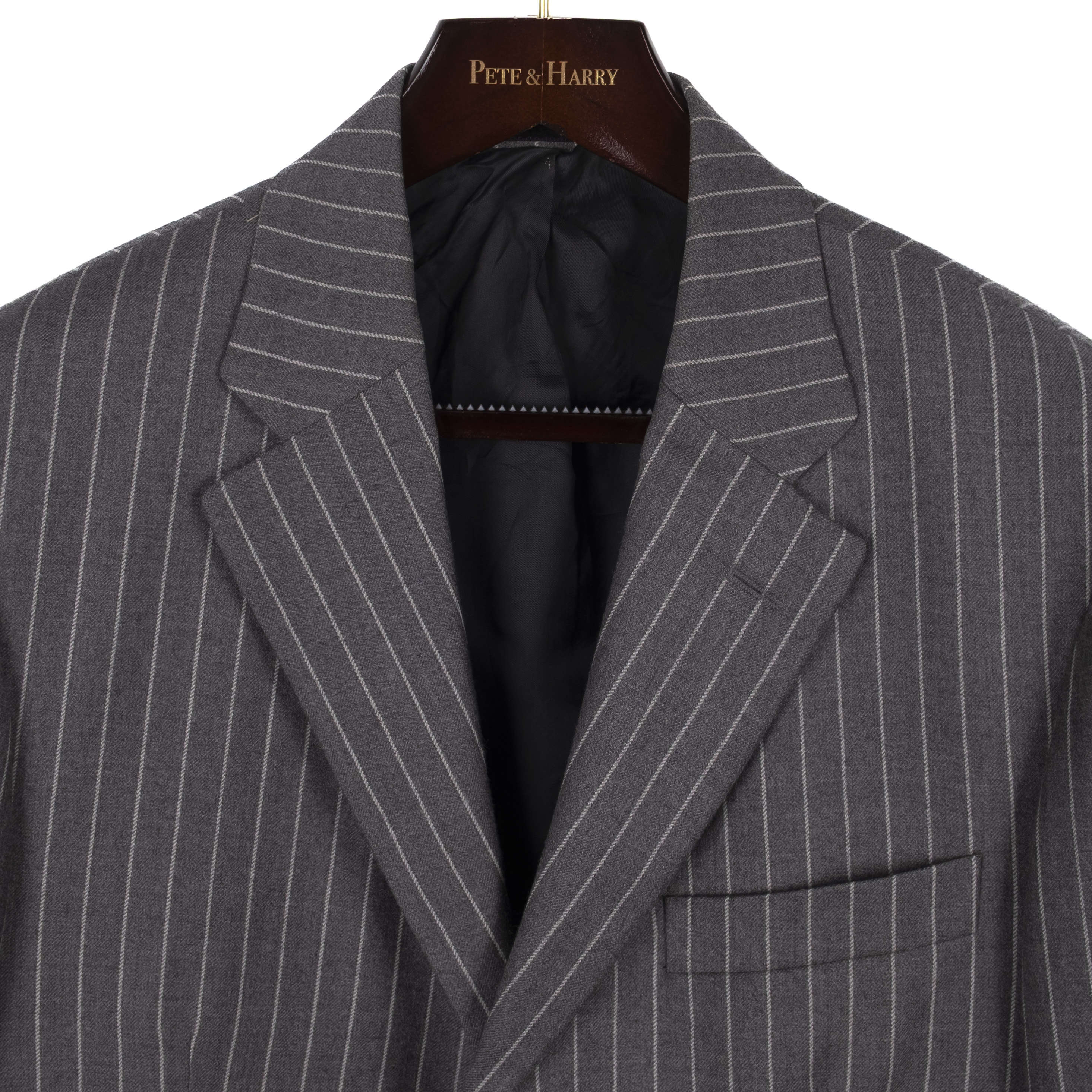 Grey Pinstripe Sport Coat