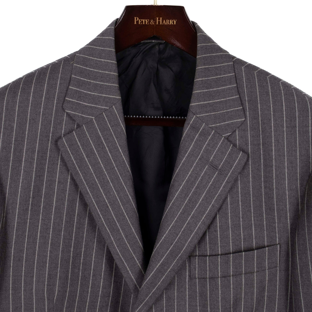 Grey Pinstripe Sport Coat