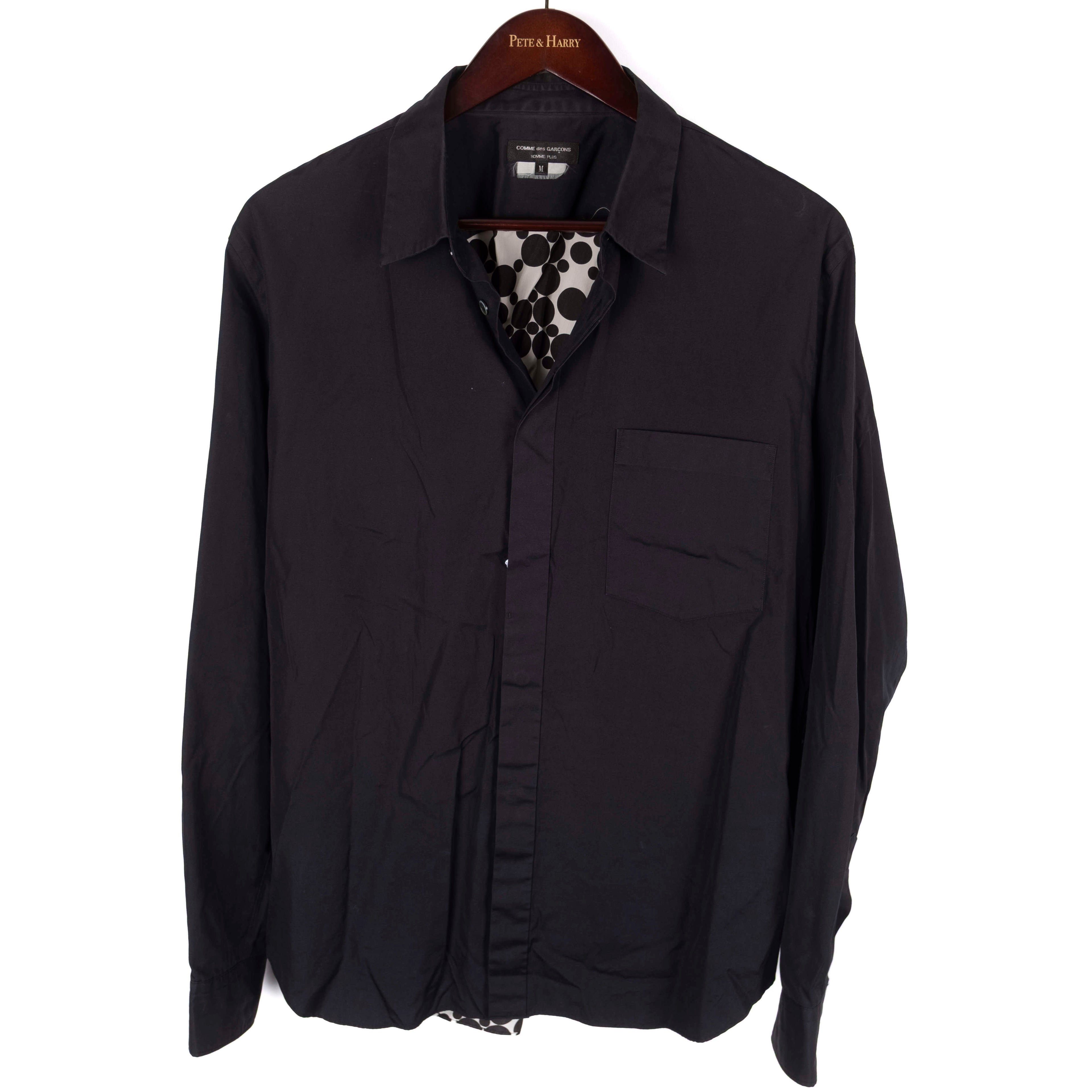 Black Patterned Shirt
