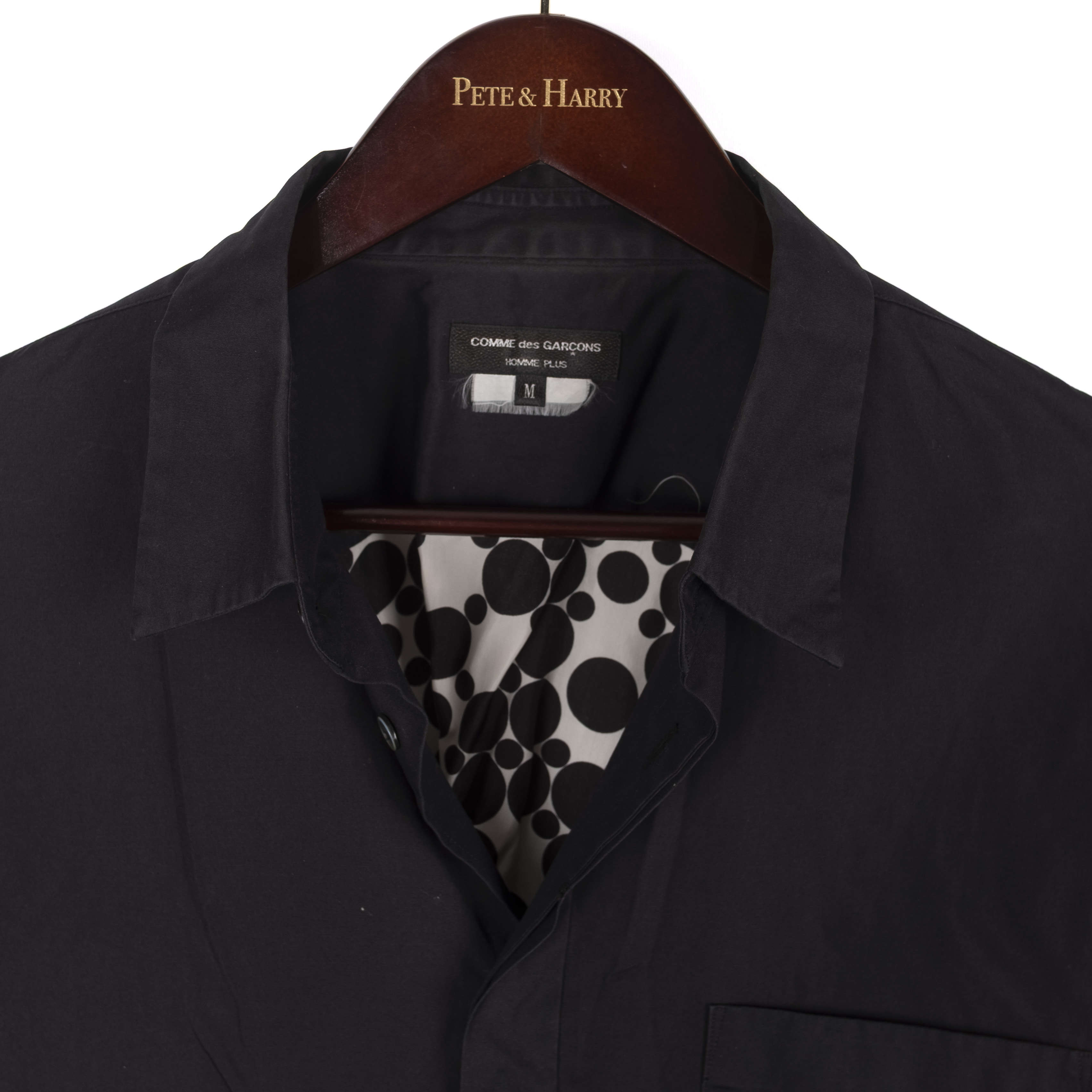 Black Patterned Shirt