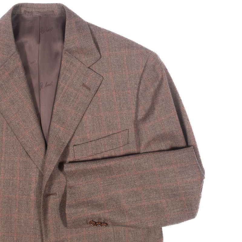 Belvest Green Windowpane Sport Coat
