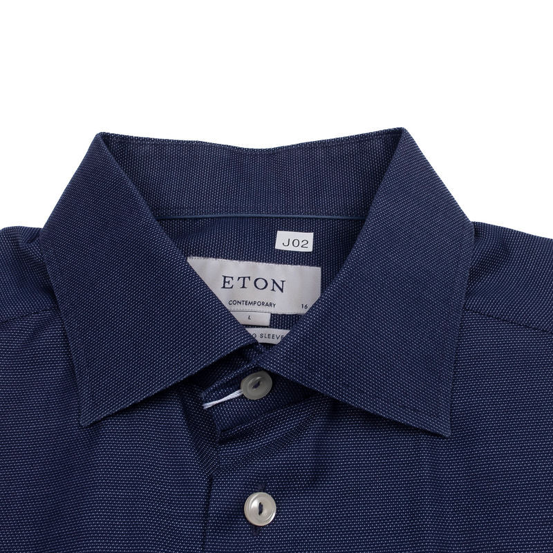 Dark Blue Regular Cuff Shirt