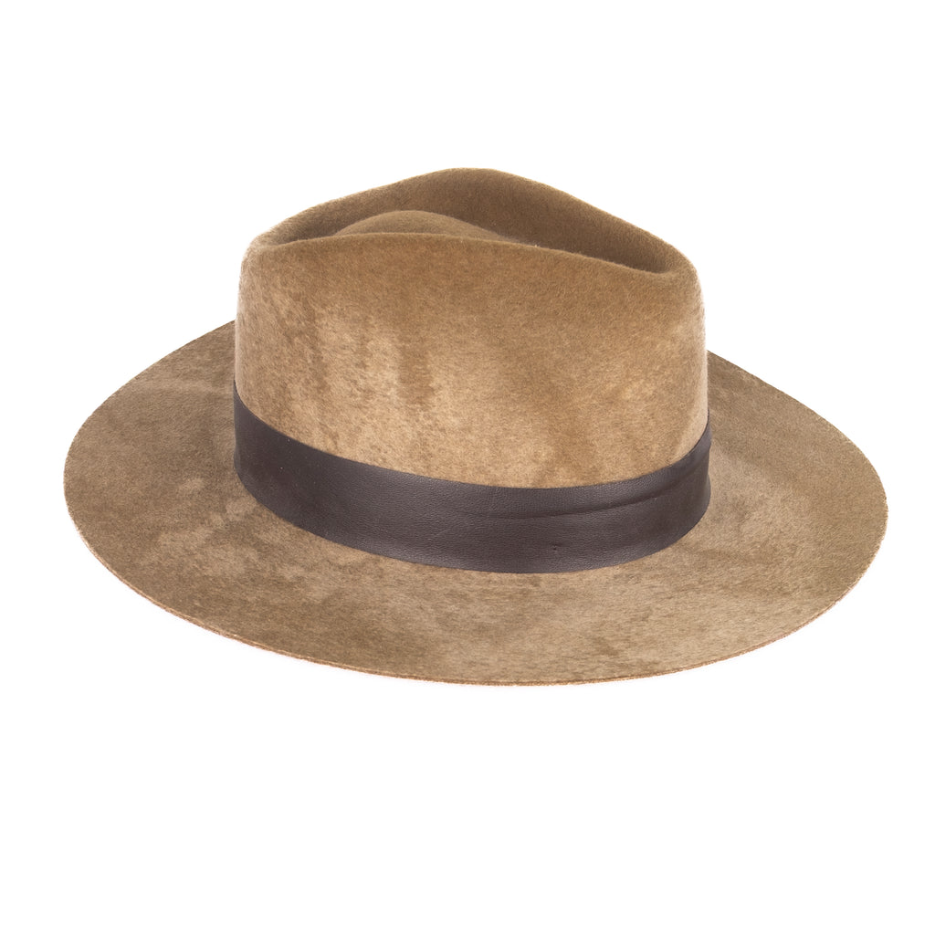 Brown Fedora Hat