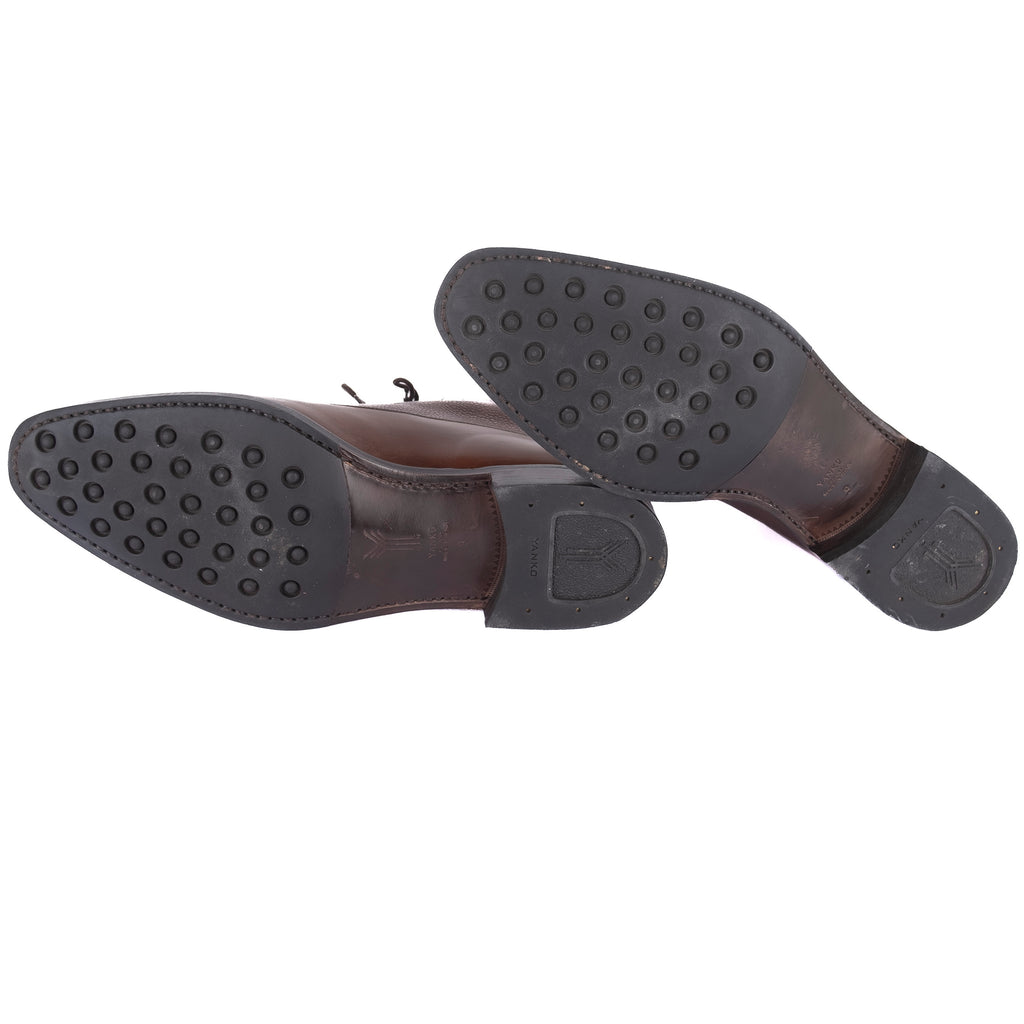 Box Calf Brown Brogue Boots