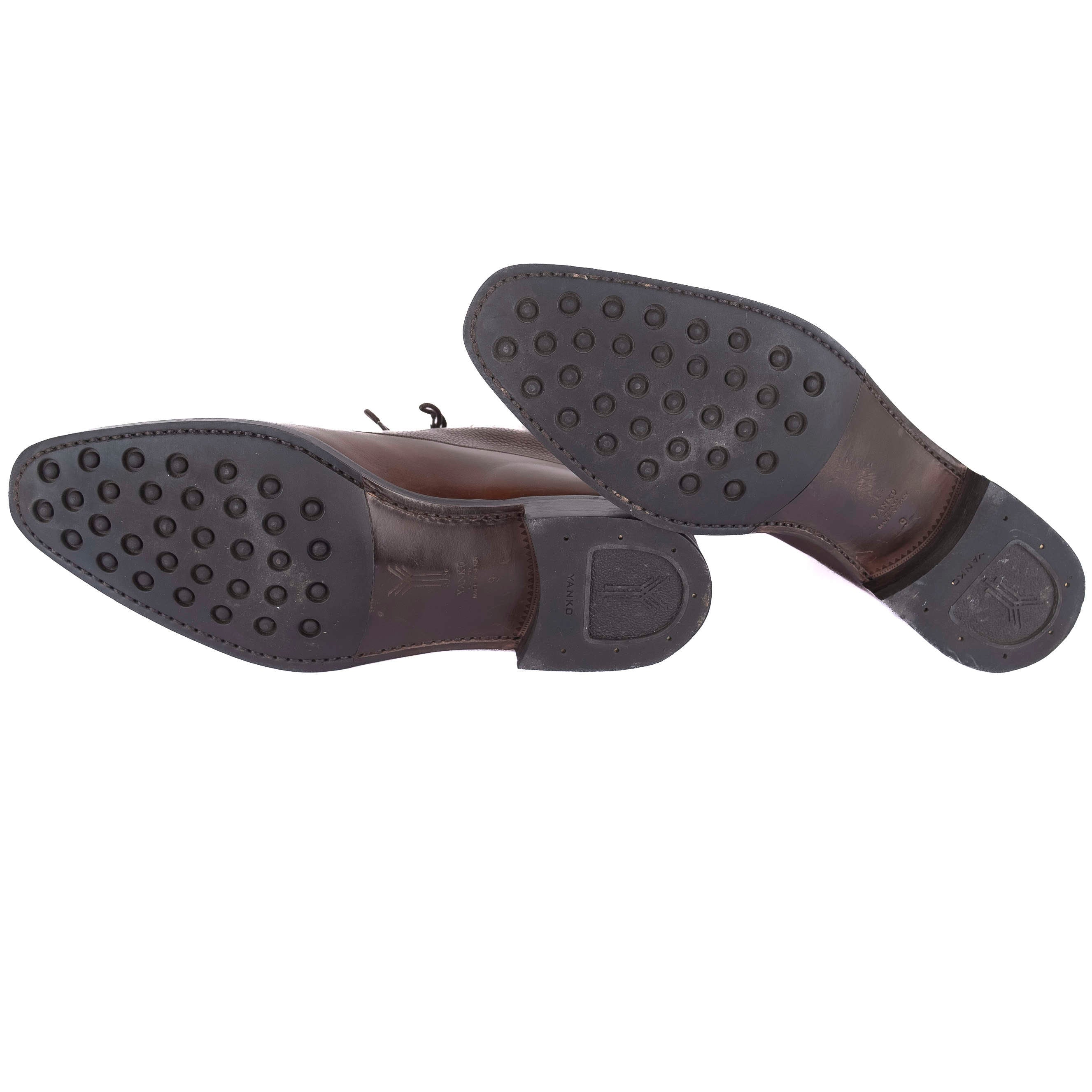 Box Calf Brown Brogue Boots