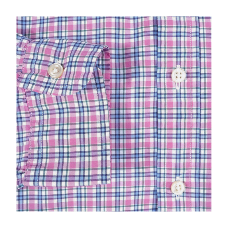 Ralph Lauren Pink and White Checks Buttondown Shirt