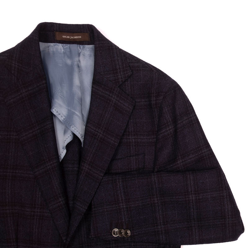 Navy Check Sport Coat