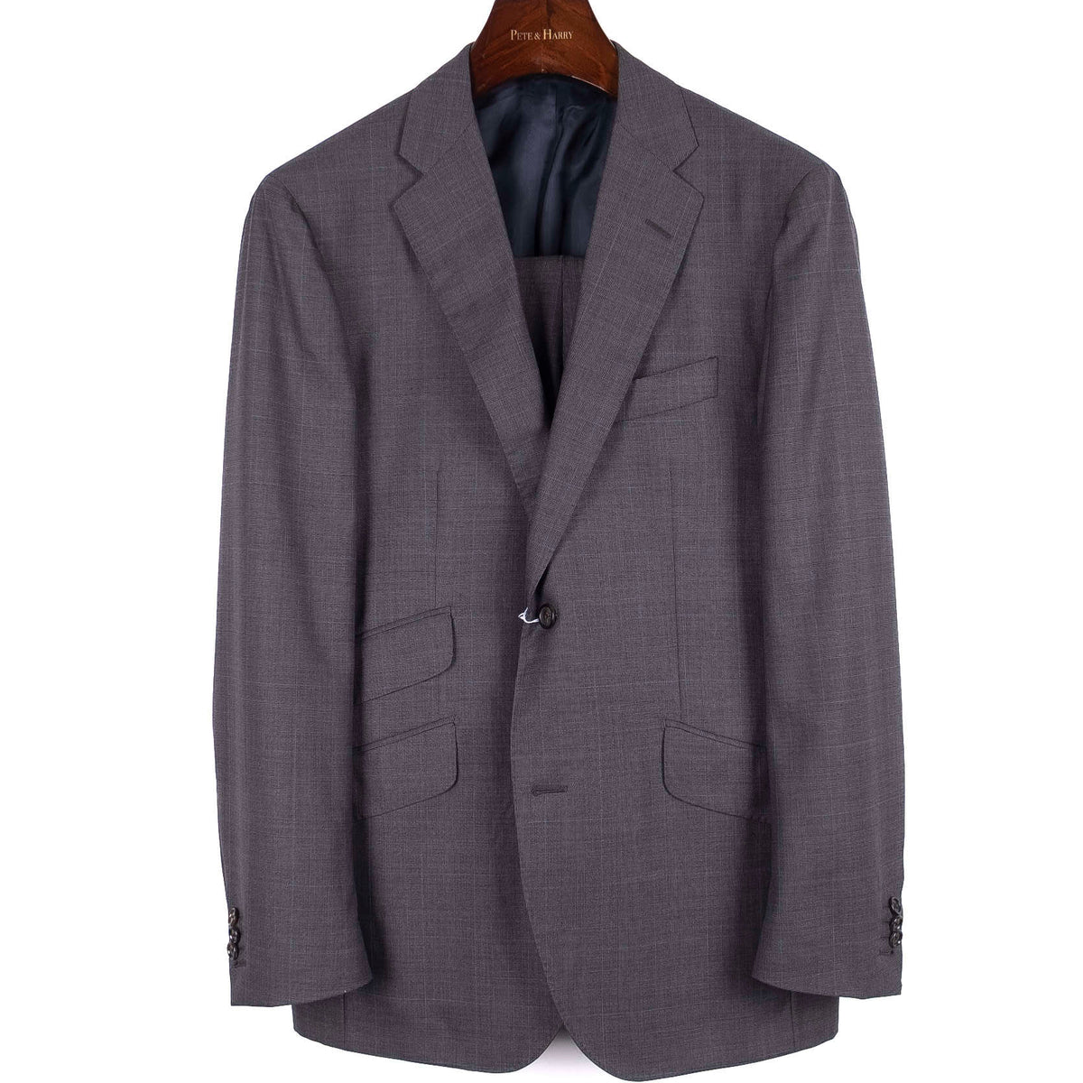 Grey Checked Suit
