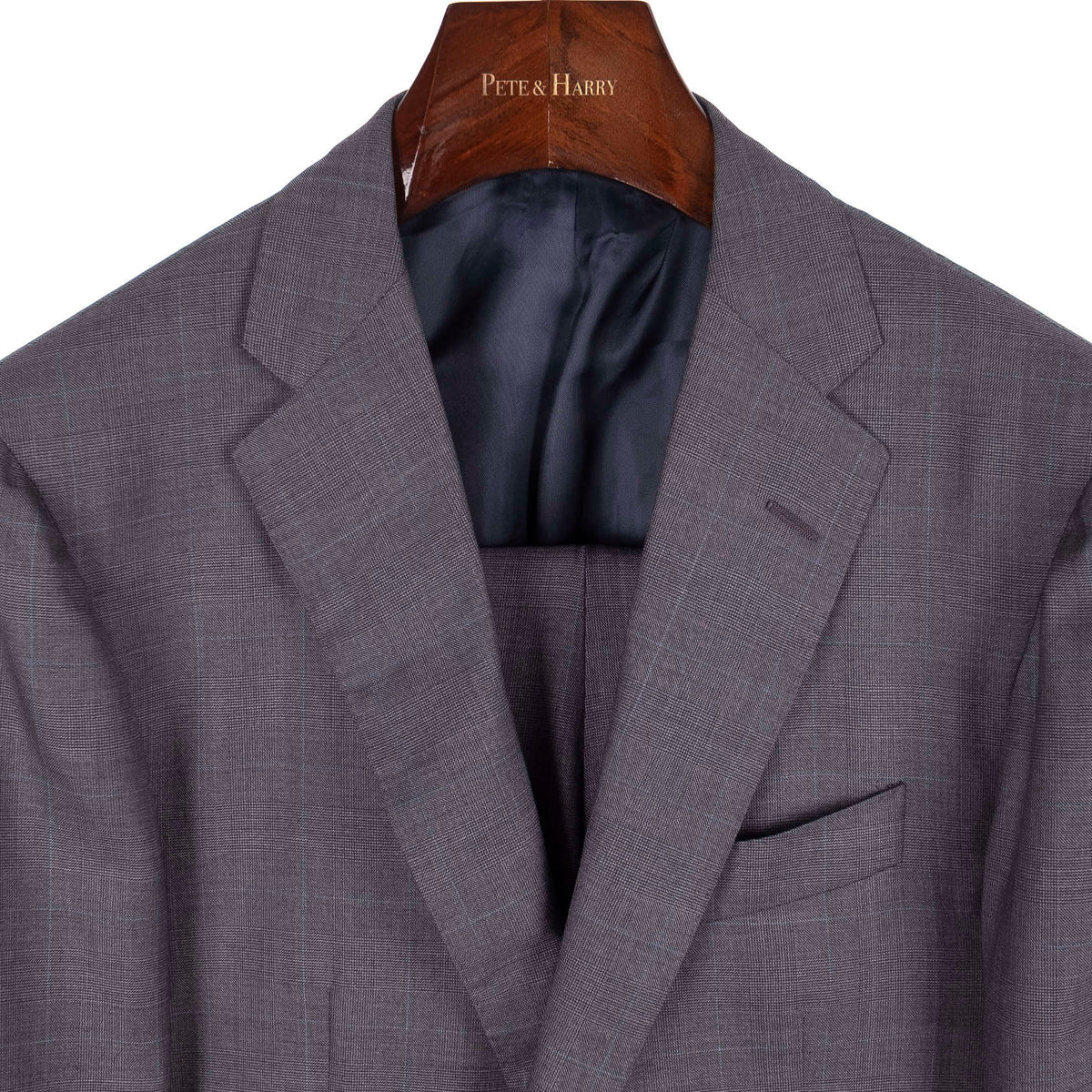Grey Checked Suit