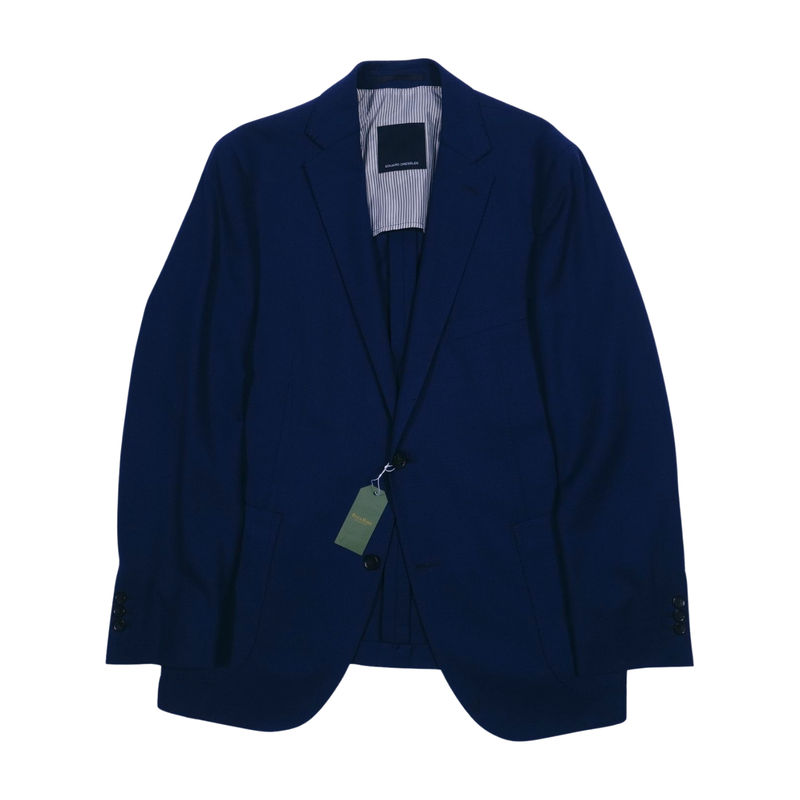 Eduard Dressler Blue Wool Sport Coat