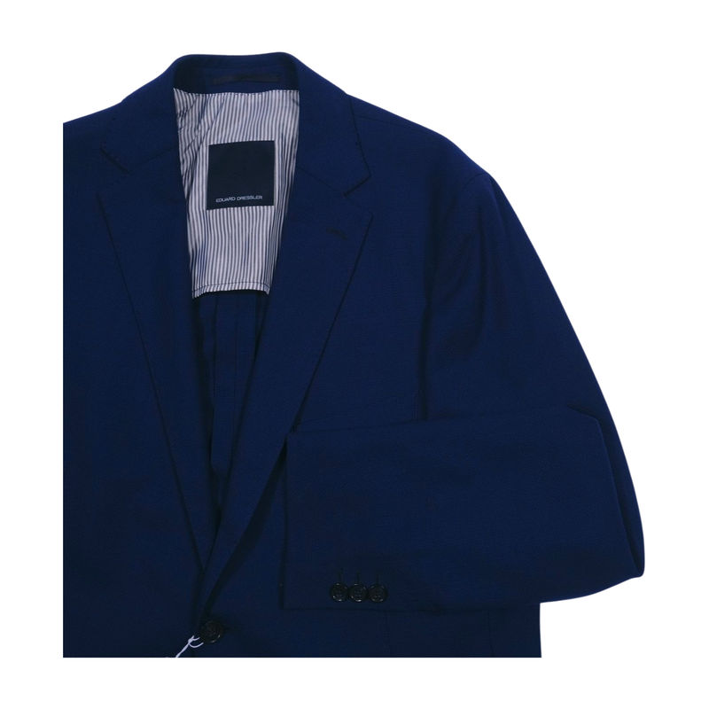 Eduard Dressler Blue Wool Sport Coat