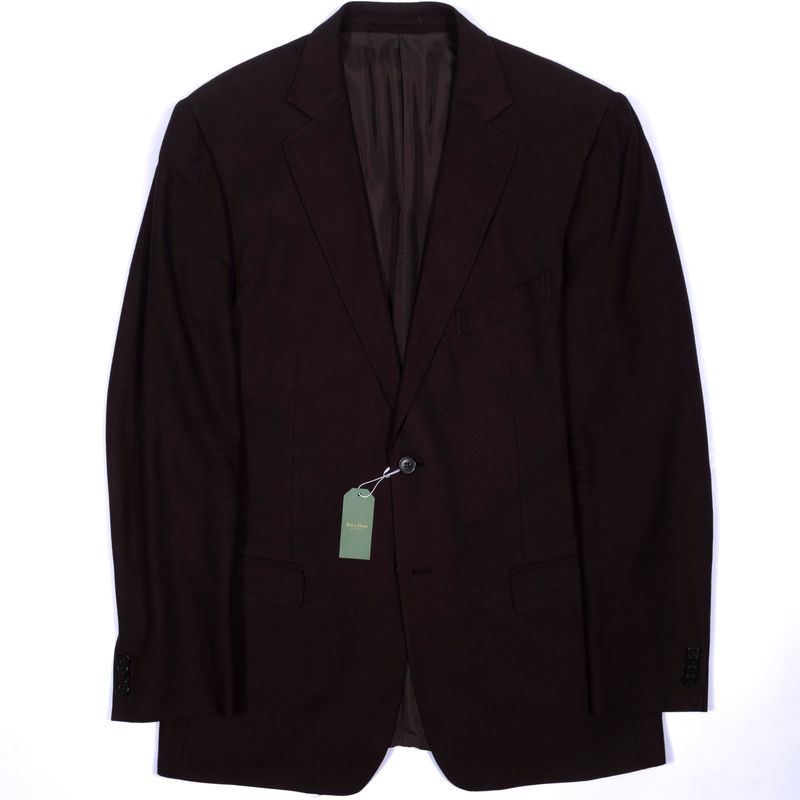 Zegna Brown Herringbone Sport Coat