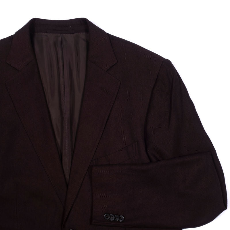 Zegna Brown Herringbone Sport Coat