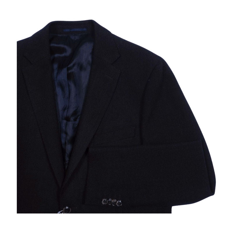 Eduard Dressler Textured Wool/Silk Charcoal Sport Coat