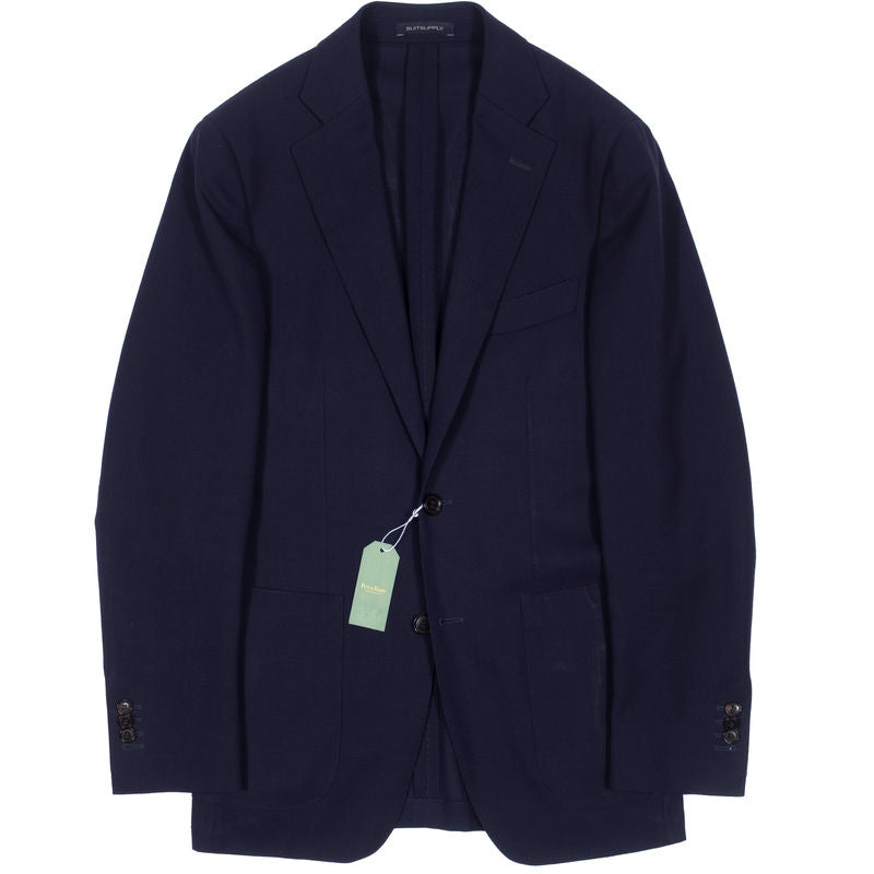 Suitsupply Navy Patch Pocket Casual Suit