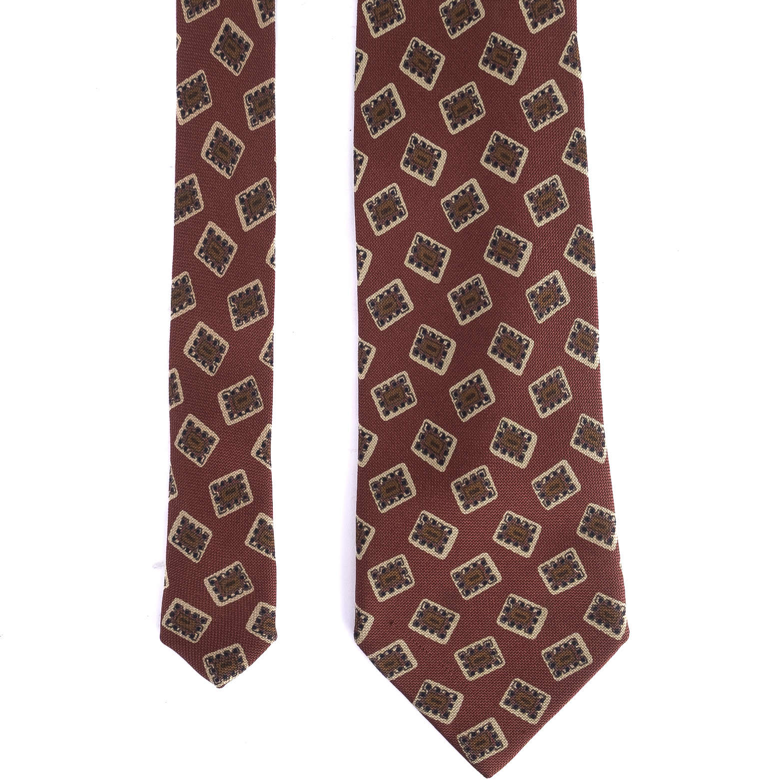 Red Patterned Tie