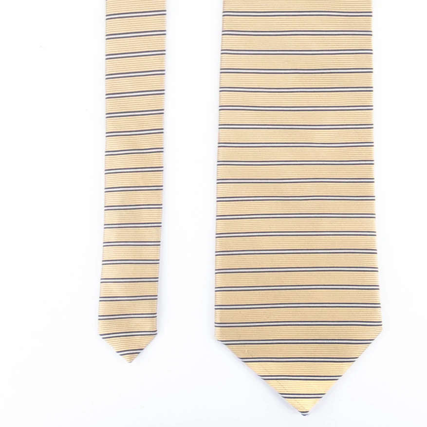 Yellow Striped Tie