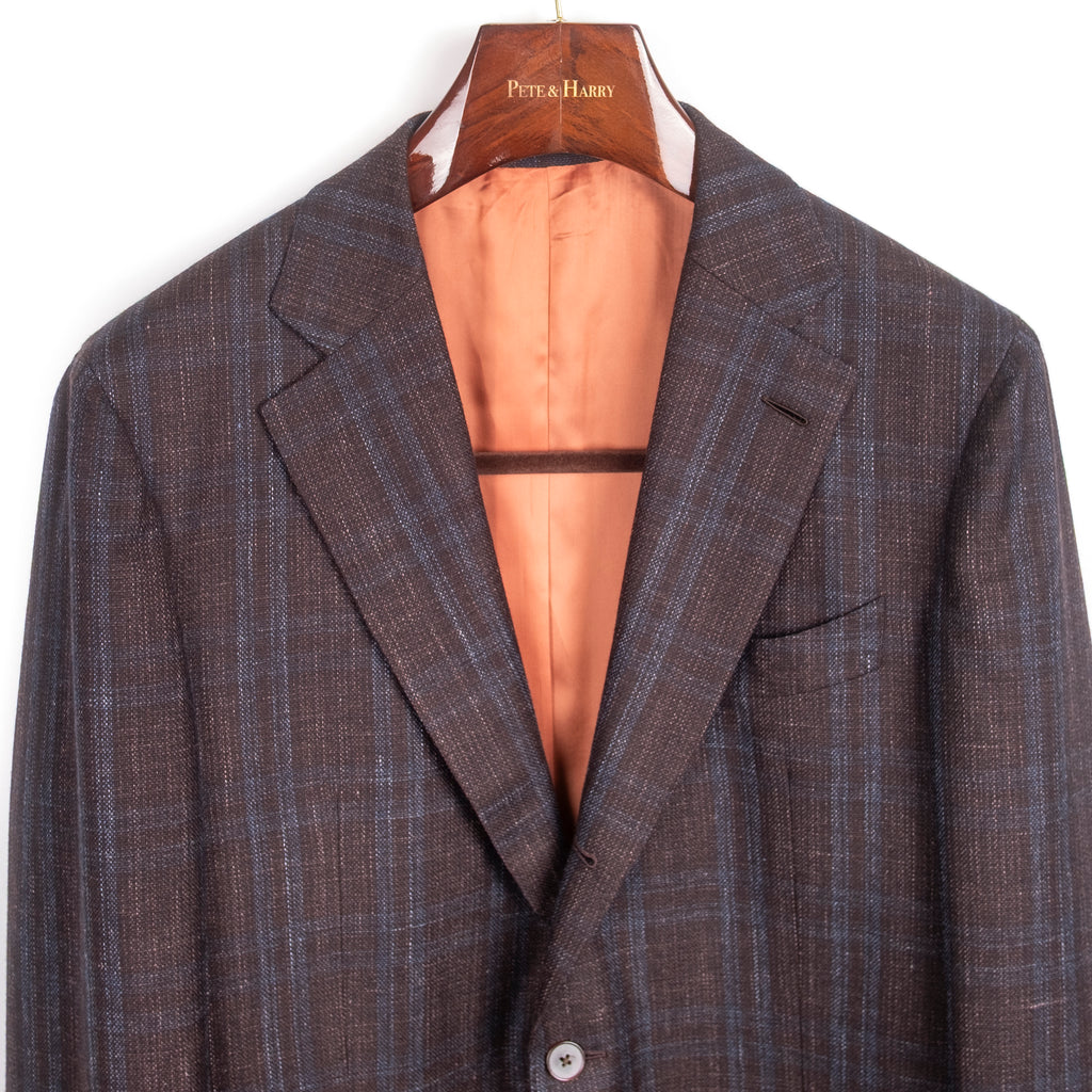 Brown Checked Sport Coat