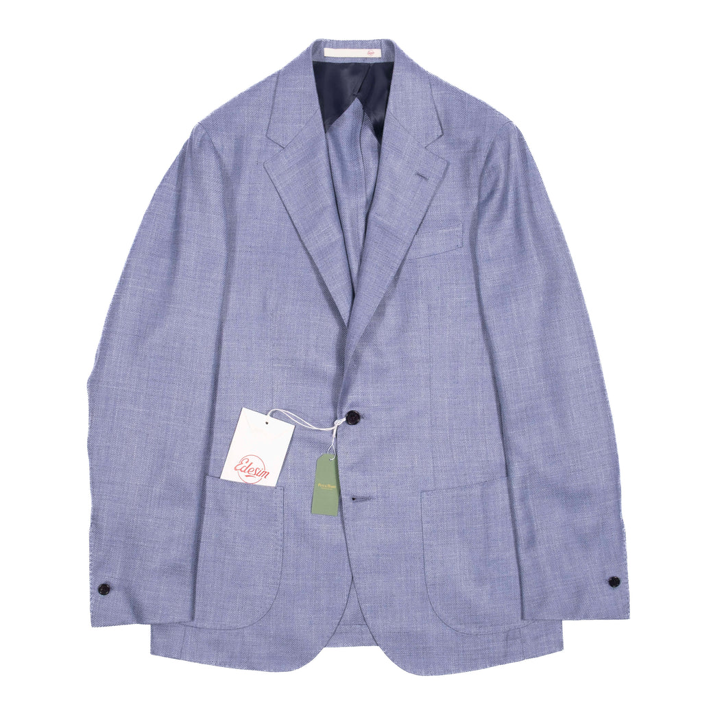 Neapolitan Hand Tailored Blue Sport Coat Sz 50
