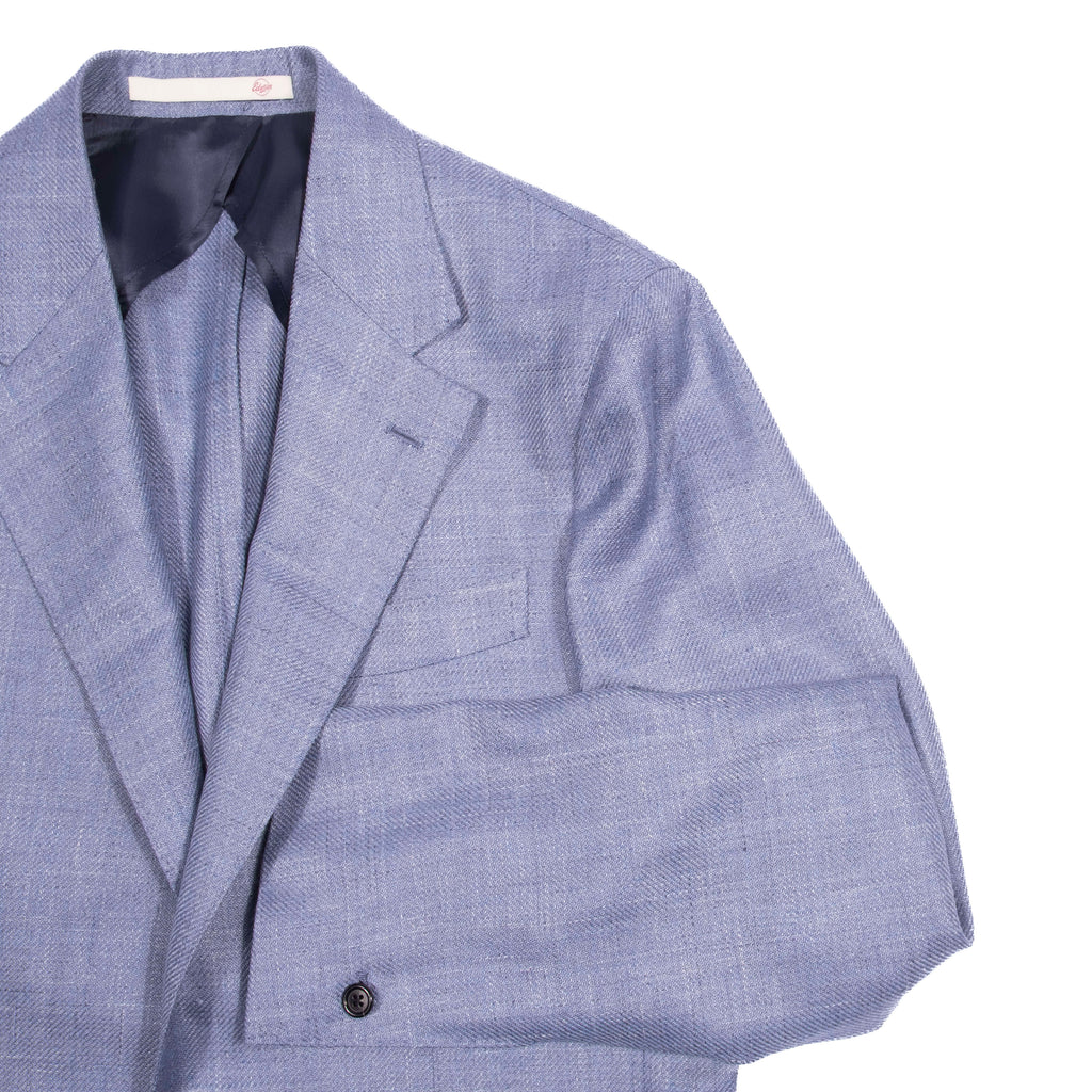 Neapolitan Hand Tailored Blue Sport Coat Sz 50