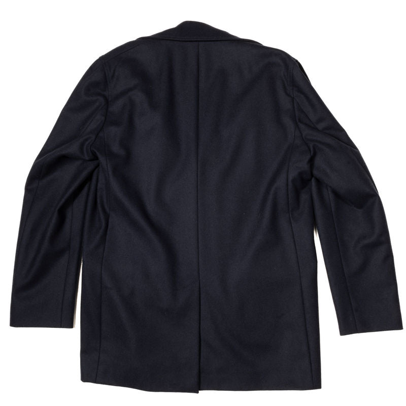 Neapolitan Hand Tailored Navy Double Breasted Peacoat 52