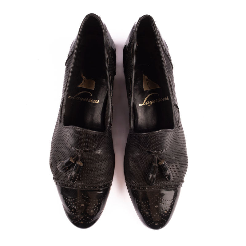 Black Tassel Loafers