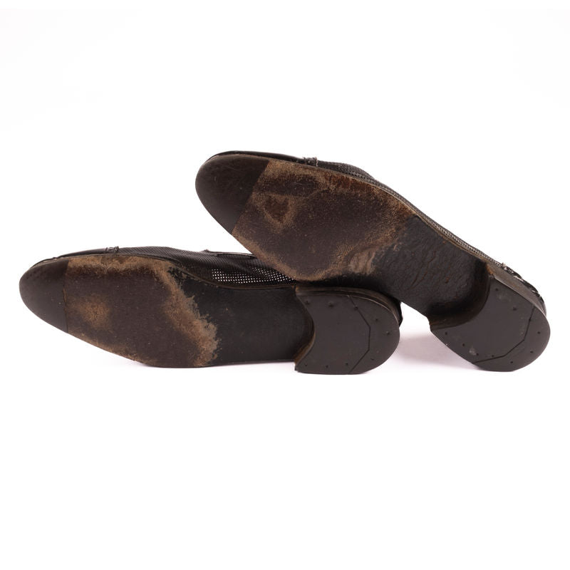 Black Tassel Loafers