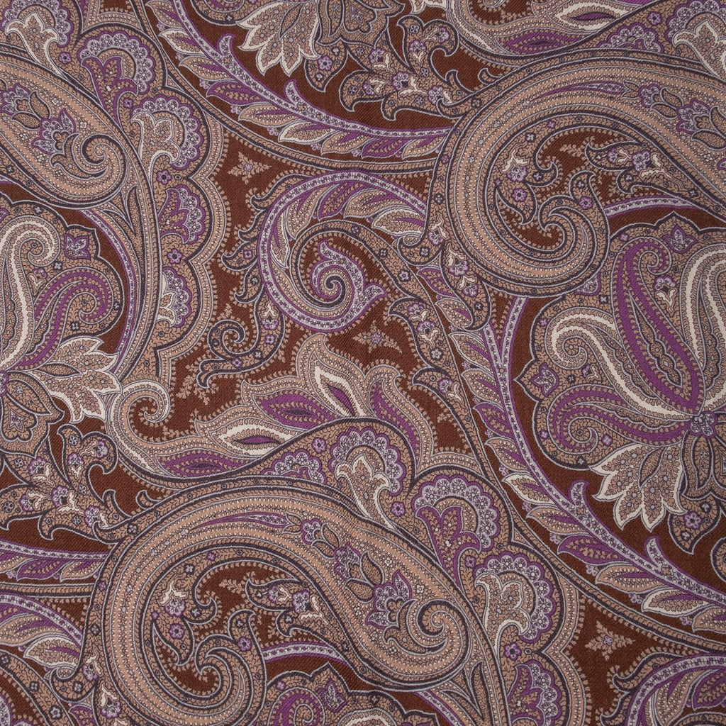 Brown Paisley Scarf
