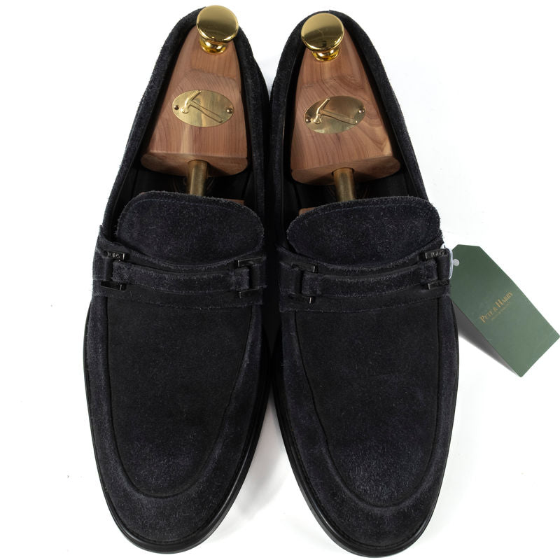 TOD’S  Navy Penny Loafers