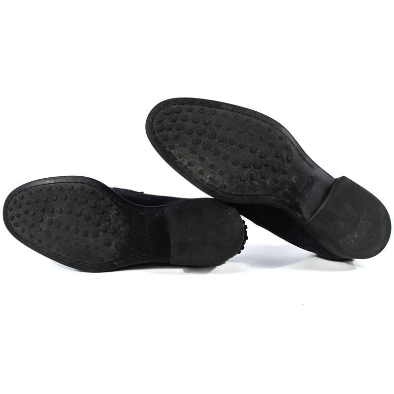 TOD’S  Navy Penny Loafers