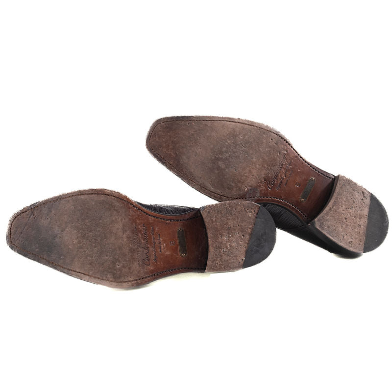 Cordwainer Black Lizard Double Monkstrap