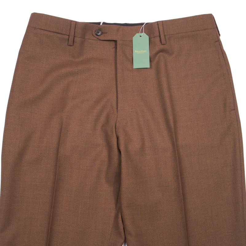 Neapolitan Hand Tailored Brown Suit Sz 54