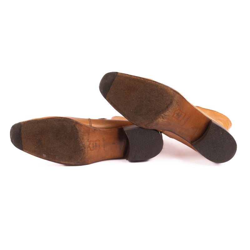 Marelli Tan Zip Boots