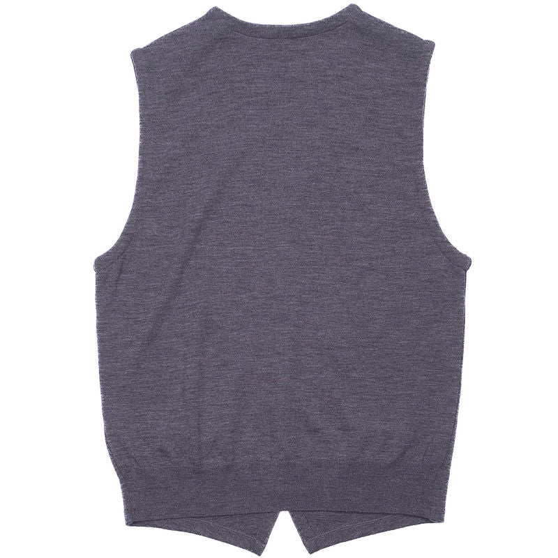 Grey Knit Vest