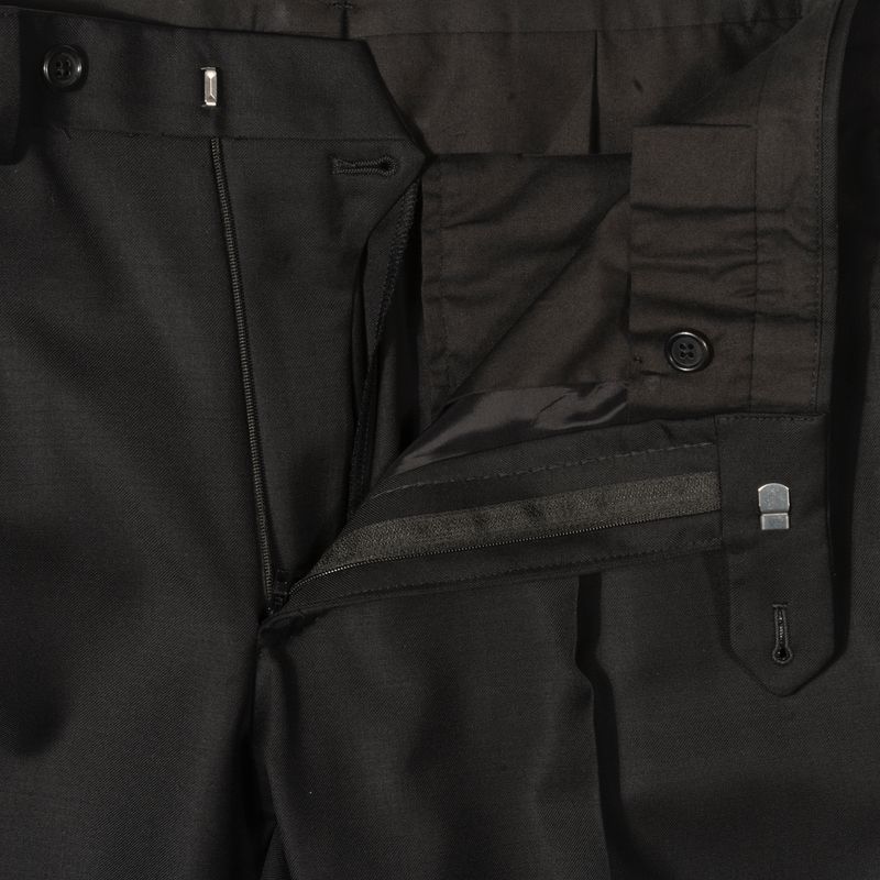 Neapolitan Hand Tailored  Black Velvet Double Breasted Tuxedo Suit Sz 50