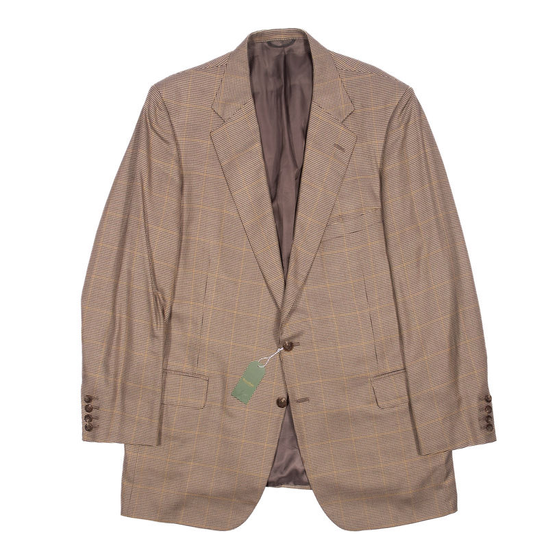 Tom James Beige Check Sport Coat