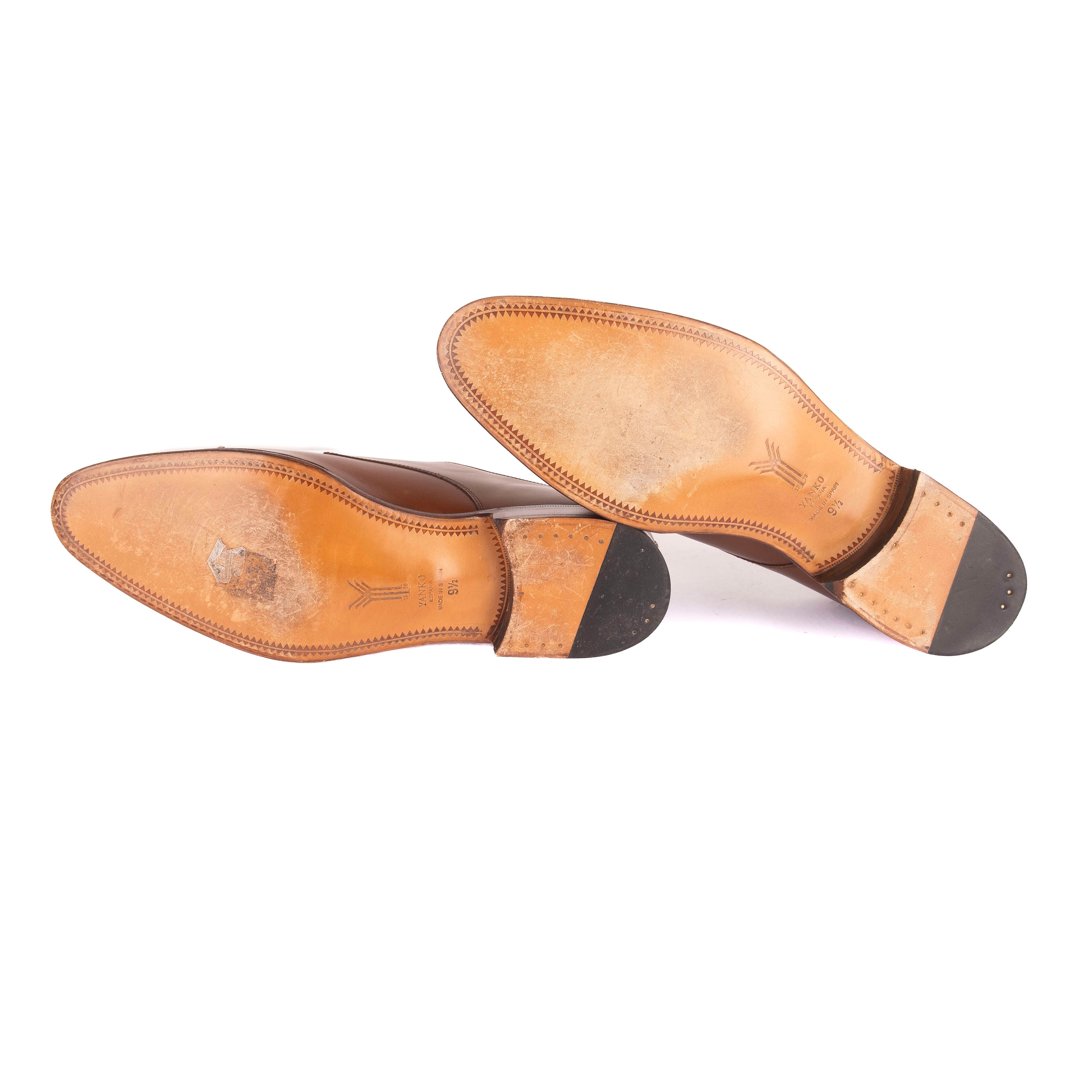 Box Calf Cognac Double Monkstraps