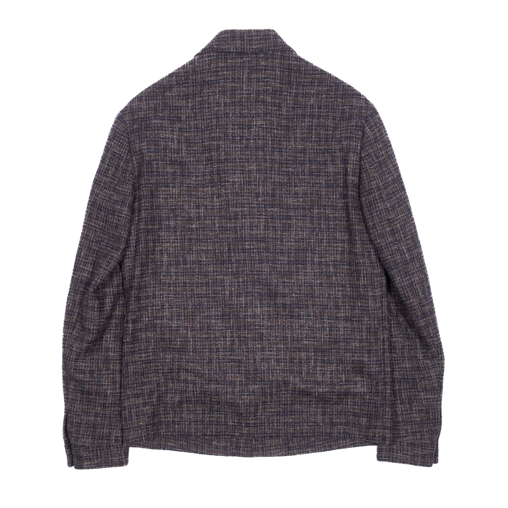 Neapolitan Hand Tailored Grey Check Utility Jacket