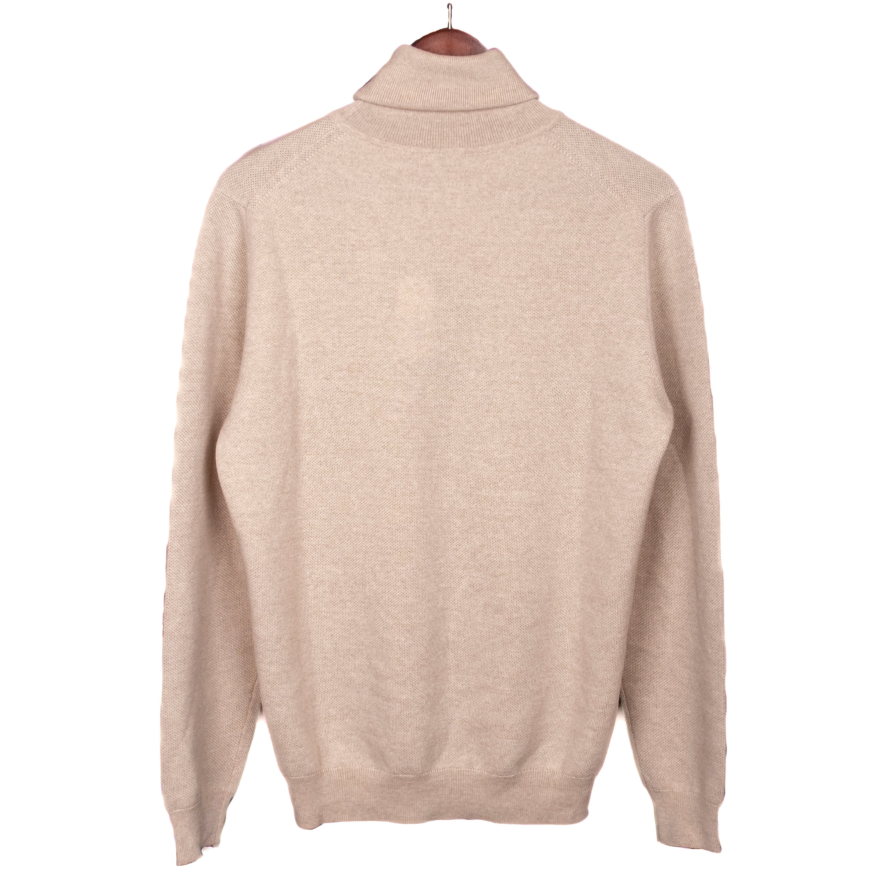Taupe Turtleneck
