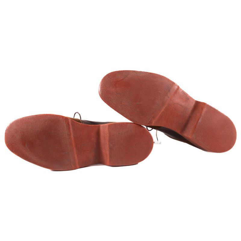 Crockett & Jones Brown Saddle Shoes