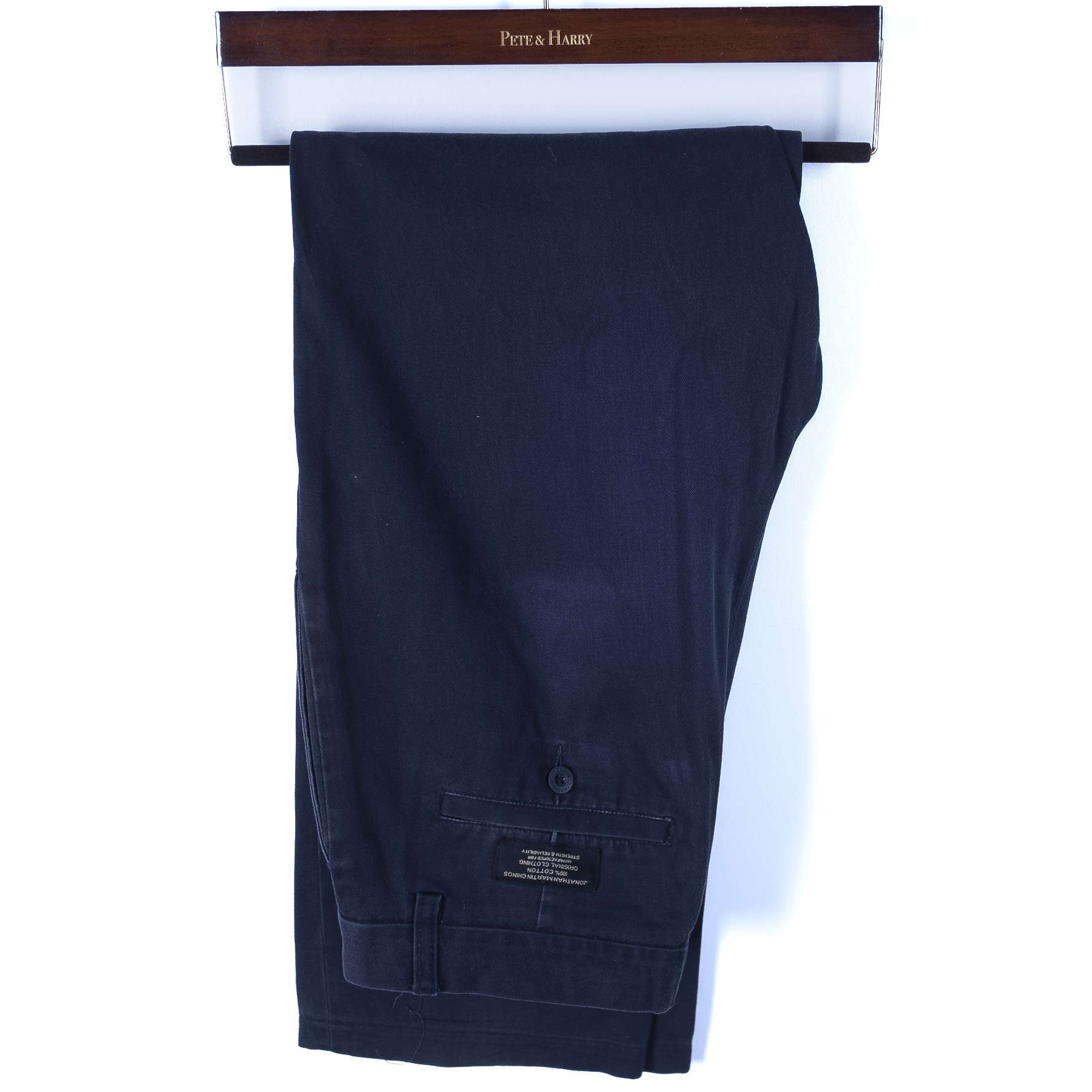 Navy Chino Trousers