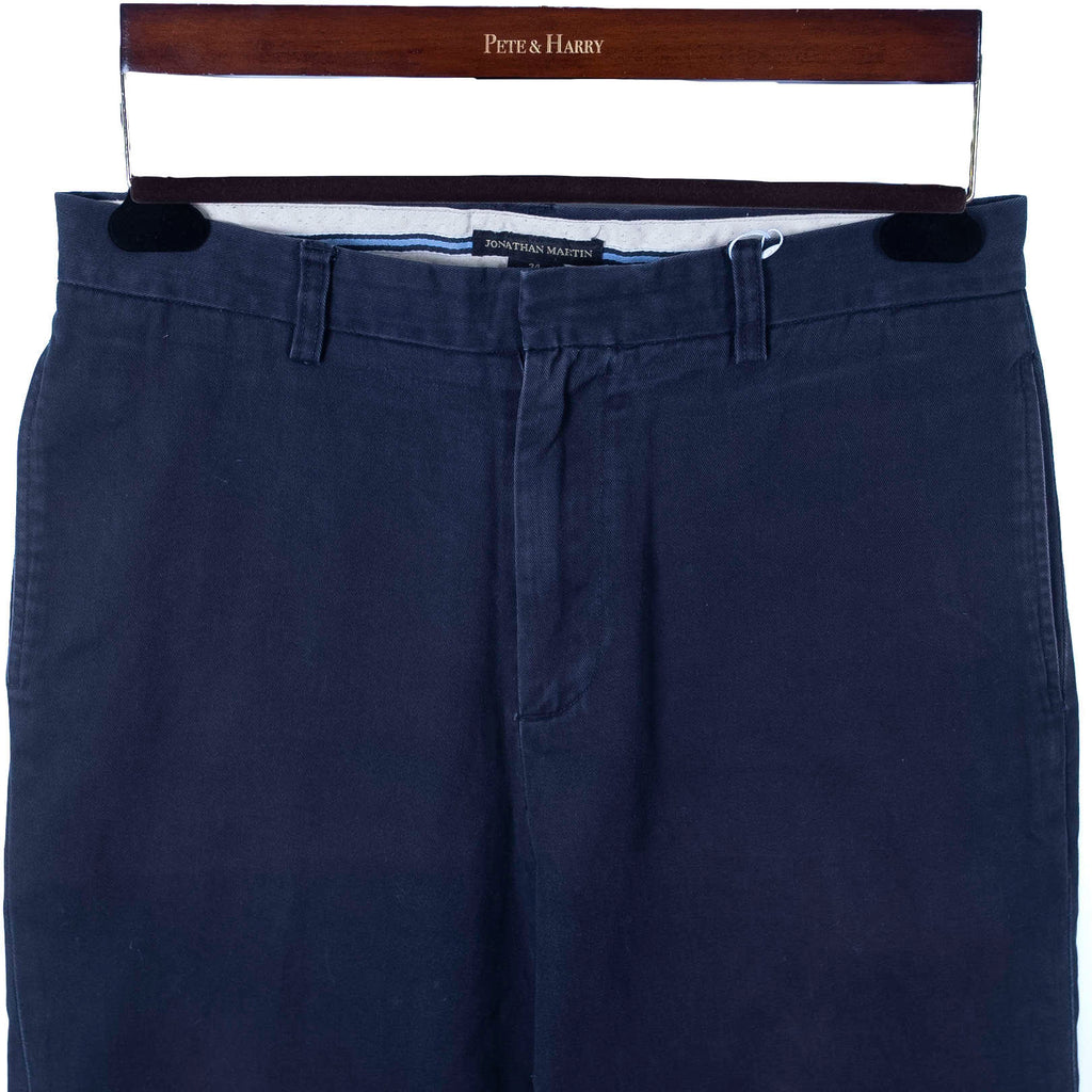 Navy Chino Trousers