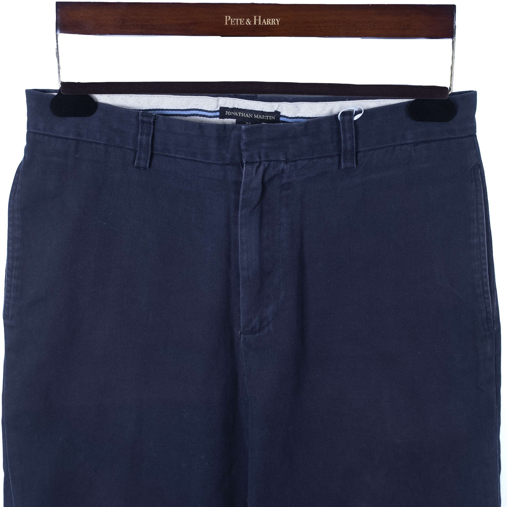 Navy Chino Trousers