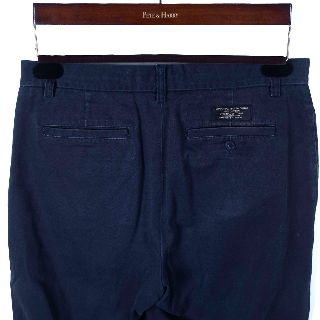 Navy Chino Trousers