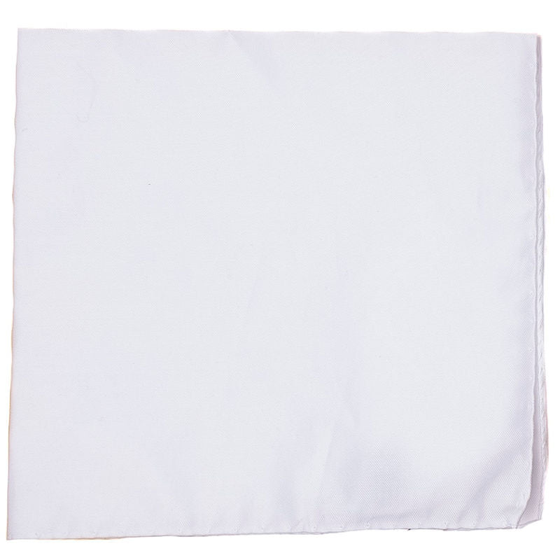 White Pocket Square